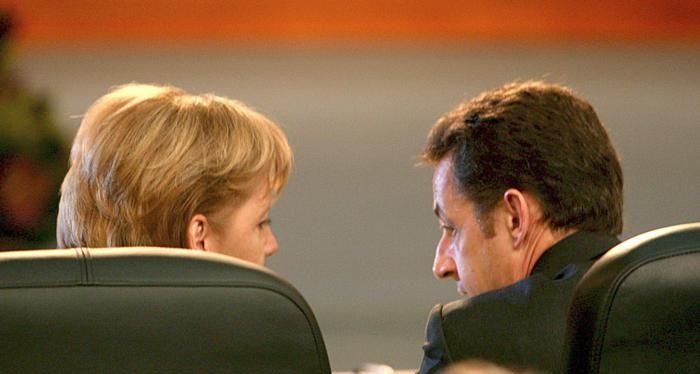 Ангела Меркел и Никола Саркози