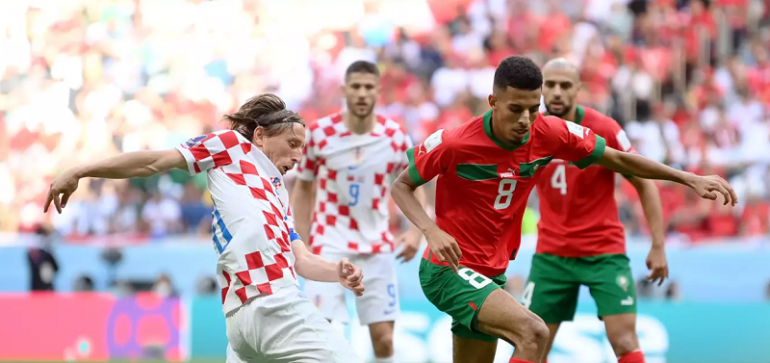 Отборът на Хърватия победи Мароко с 2 1 в мача за