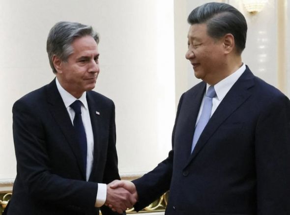 Китайският президент Си Дзинпин прие ръководителя на американската дипломация Антъни