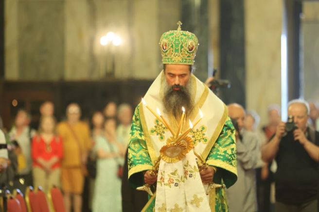 Българският патриарх Даниил бе въдворен като софийски митрополит на втория