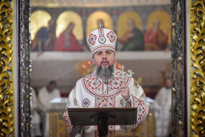 Предстоятелят на автокефалната Православна църква на Украйна Епифаний поздрави новоизбрания