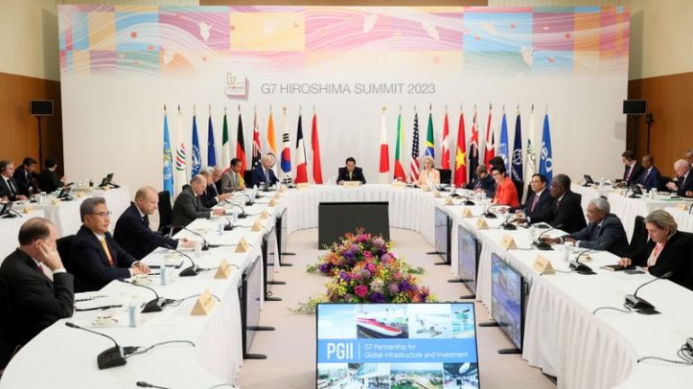 В заключителното комюнике от срещата на върха на Г-7 лидерите