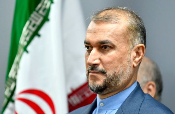 Иранският външен министър Хосейн Амир-Абдолахян заяви днес, че Хамас е