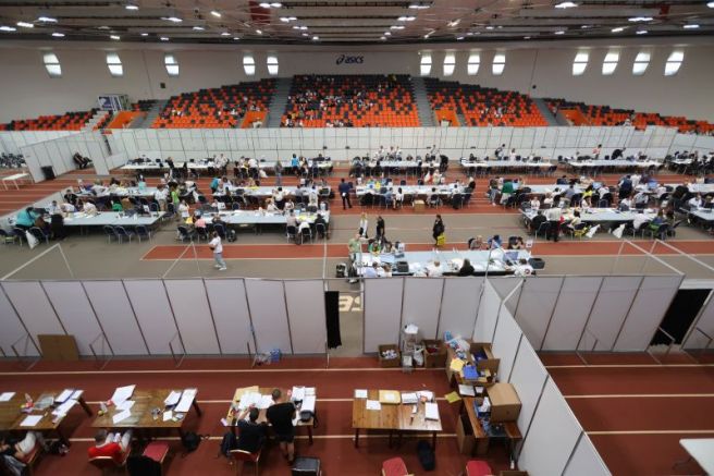 Централната избирателна комисия обяви резултатите отизборите за Народно събрание при64 06
