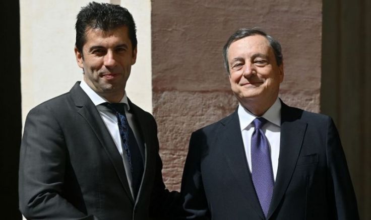 Министър председателят Кирил Петков се срещна с италианския си колега Марио