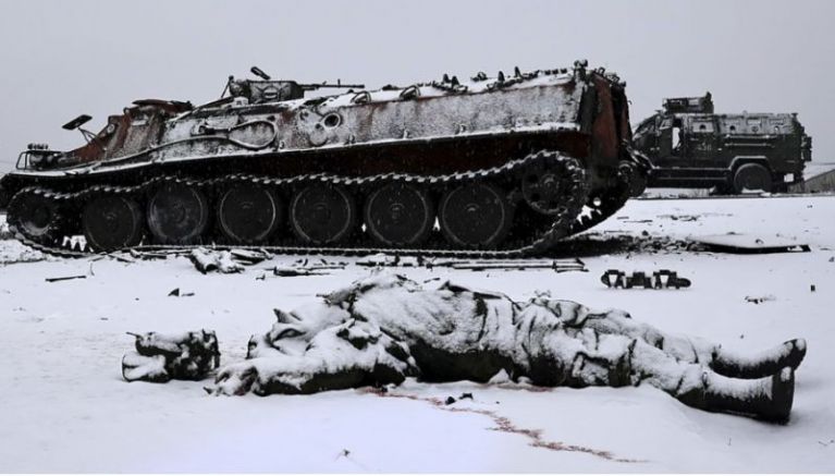 Александра Индюхова, Пехотинци и танкисти от украинската армия тренират в