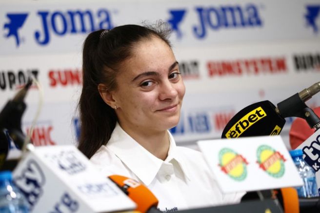 Най добрата българска състезателка Валентина Георгиева титлата на прескок от
