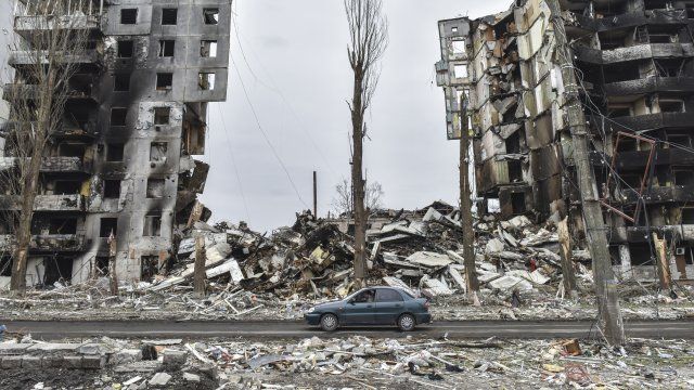 Четирима цивилни в Краматорск вероятно са загинали след като Русия