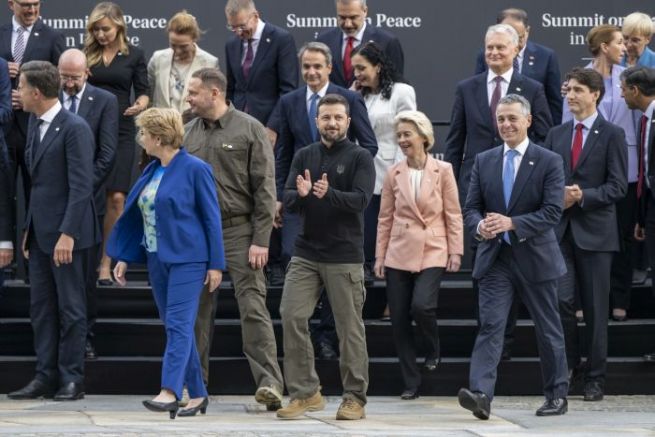 Международната среща на върха за мир в Украйна днес ще