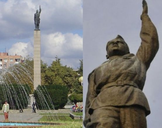 Паметника на окупатора в Бургас