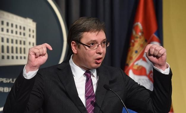 Управляващата националистическа Сръбска прокресивна партия (СПП) на Сърбия обяви победа