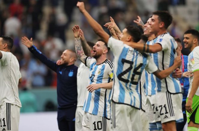 Аржентина е първият финалист в 22 ото издание на Световното първенство
