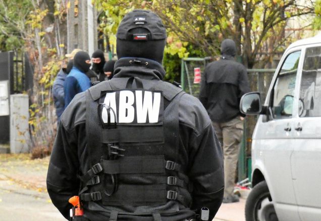 Полското контраразузнаване ABW съобщи че в координация със служби от