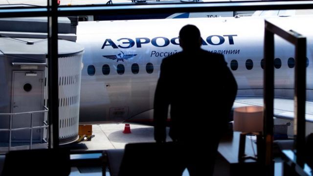 Руските авиокомпании включително и Аерофрот са започнали да разглобяват отделни