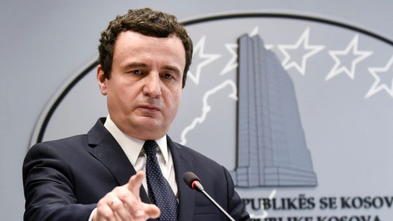 Министър председателят на Косово Албин Курти заяви че рискът от нов