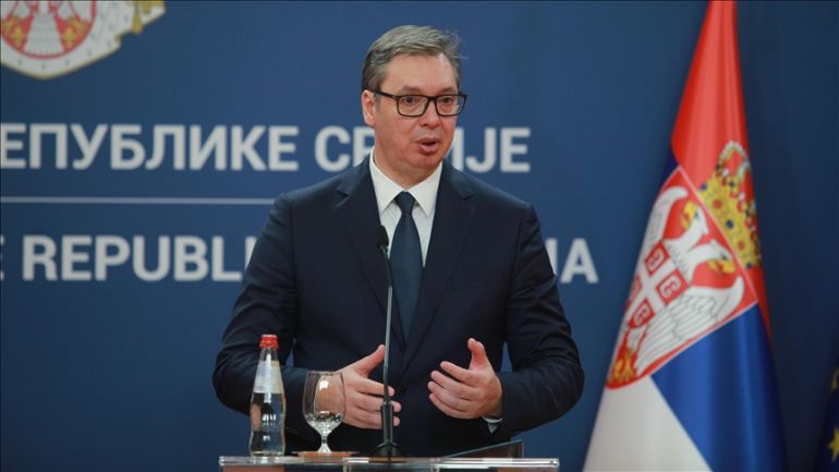Президентът на Сърбия Александър Вучич е заявил пред съветника на