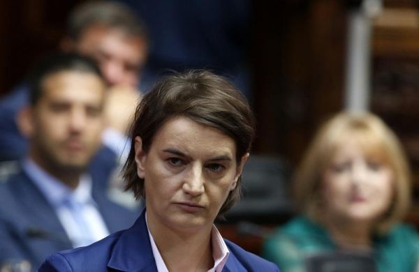 Избраха Ана Бърнабич за председател на сръбския парламент съобщиха сръбските