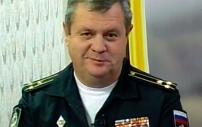 Заместник командващият Черноморския флот ЧФ капитан 1 ви ранг Андрей