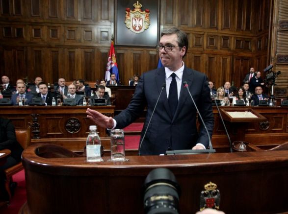 Сръбският парламент ще заседава днес по предложение на сръбското правителство