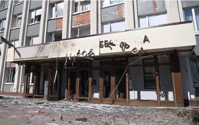Руски източници съобщават, че днес дрон е атакувал сградата на