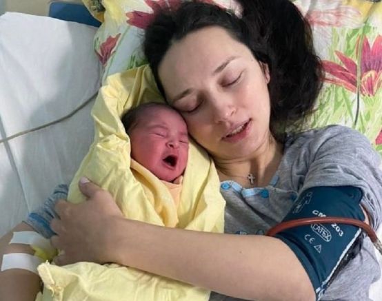 Първото украинско бебе, родено в Балчик