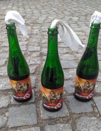 Пивоварната в Лвов временно преустанови бутилирането на бира, за да