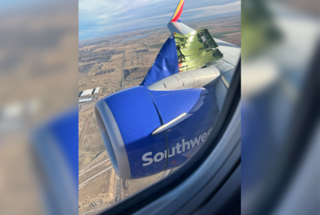 Полет на авиокомпания Southwest Airlines се върна в Денвър след