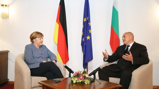 Борисов и Меркел в София