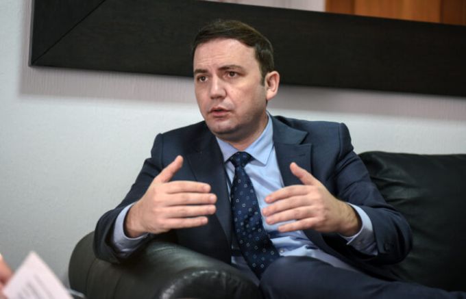 Министърът на външните работи на Република Северна Македония Буяр