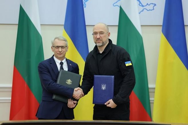 Министерският съвет подписано в Киев между премиерите на България