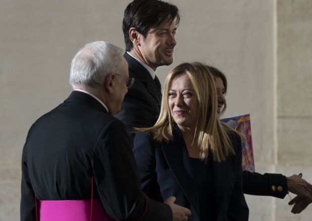 Италианската министър председателка Джорджа Мелони съобщи днес че се е разделила