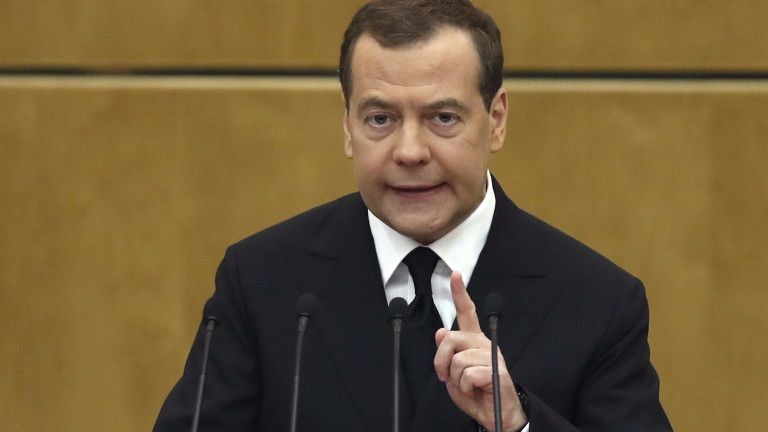 Заместник ръководителят на руския Съвет за сигурност Дмитрий Медведев заяви че