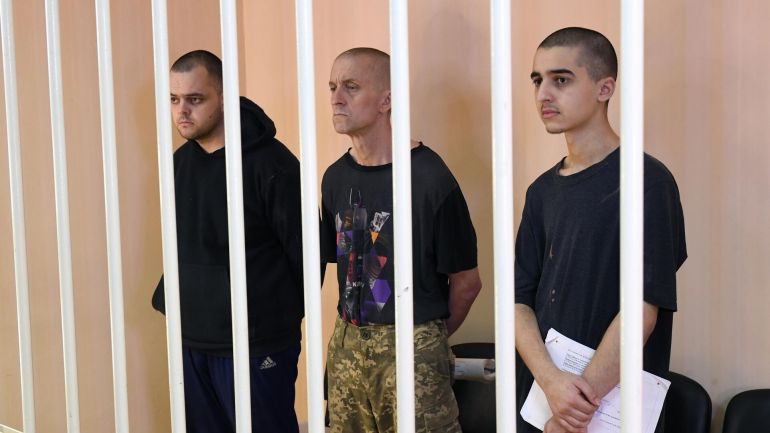 В така наречената ДНР започна съдебен процес срещу чужденци участвали