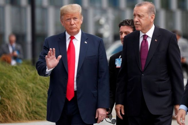 Доналд Тръмп и Тайип Ердоган