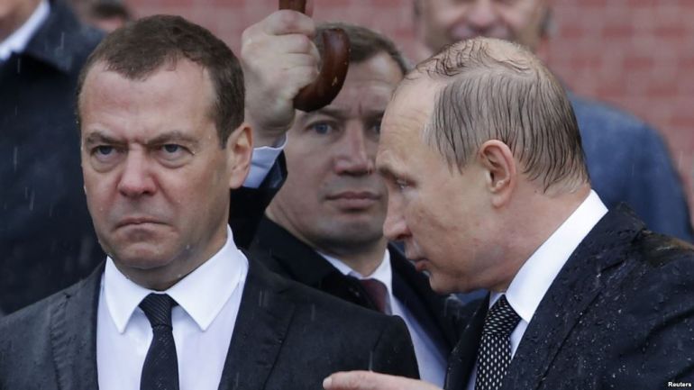 Заместник председателят на Съвета за сигурност на РФ Дмитрий Медведев