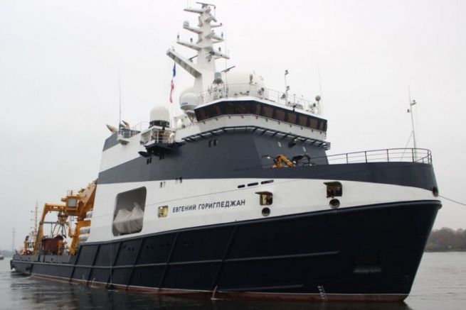 Руски изследователски кораб, за който има данни, че се използва