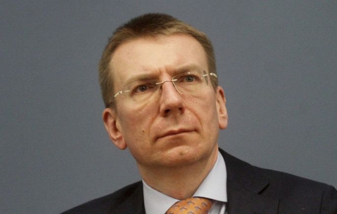 Министърът на външните работи на Латвия Едгарс Ринкевичс призова западните