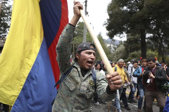 Педро Брионес, лидер на политическото движение Гражданска революция в еквадорската
