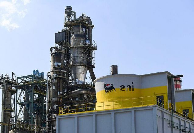 Най-голямата италианска петролна и газова компания Eni обяви в понеделник,