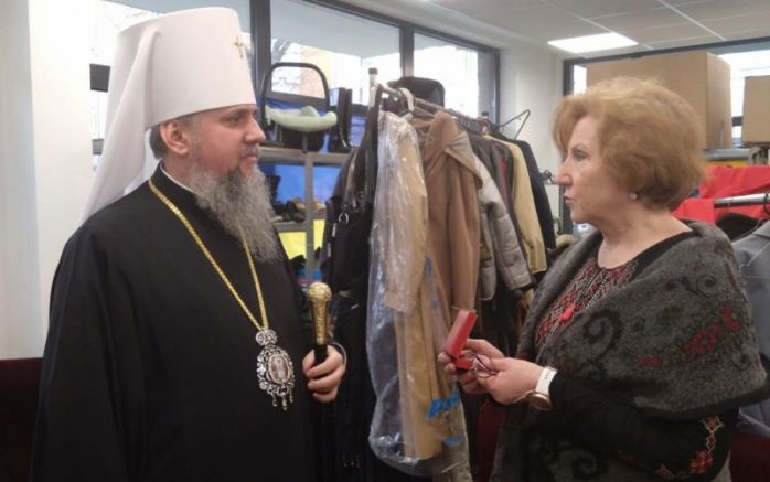 Късно вчера след погребението на патриарх Неофит предстноятелят на независимата