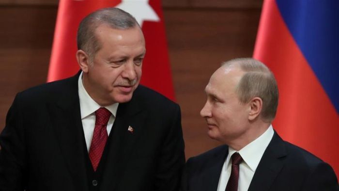 президентите на Турция и Русия