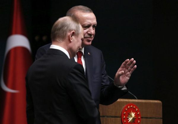 Владимир Путин и Тайип Ердоган