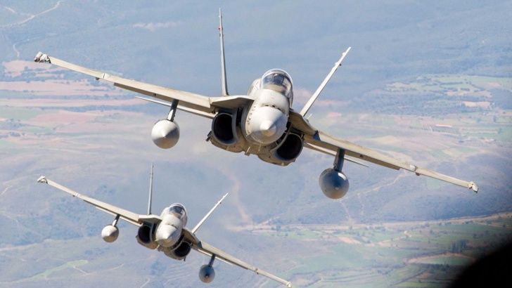Гръцки самолети Ф 16 ще летят тази седмица над България в
