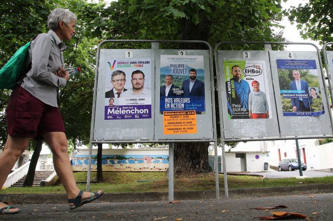 1148 кандидати останаха за балотажа на френските парламентарни избори утре
