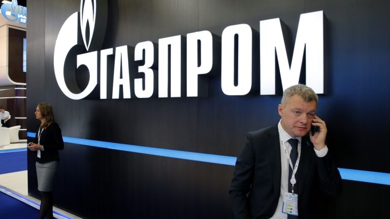 Акциите на Газпром се сринаха с безпрецедентните 97 на Лондонската