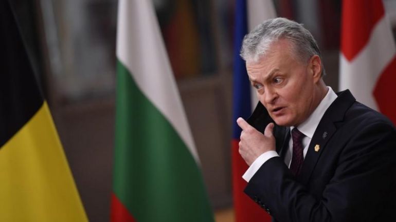 Президентът на Литва Гитанас Науседа не изключва пълното затваряне на