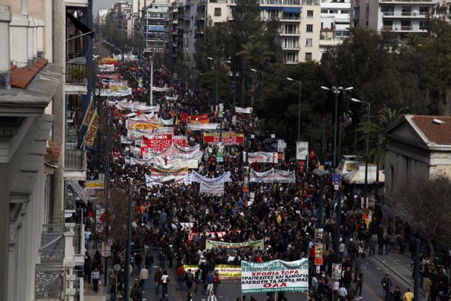 Седмица на стачки и демонстрации започва в Гърция Повечето прояви