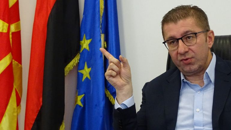 Председателят на опозиционната ВМРО ДПМНЕ в Република Северна Македония Християн Мицкоски