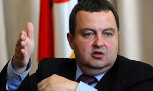 Сръбският вътрешен министър Ивица Дачич нарече срамна и възмутителна подкрепата