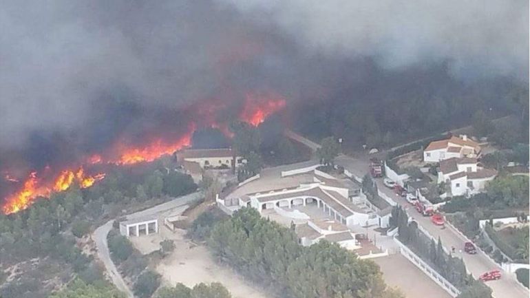 Испания се бори с горски пожари в няколко региона Най голямото огнище